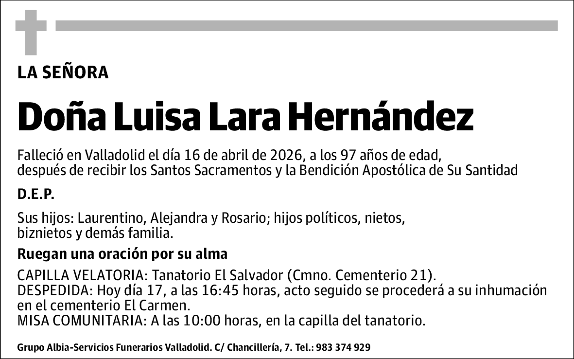 Luisa Lara Hernández