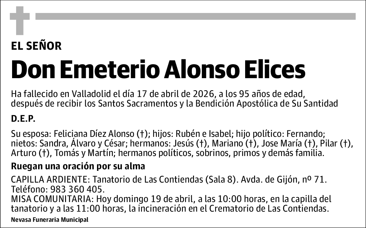 Emeterio Alonso Elices