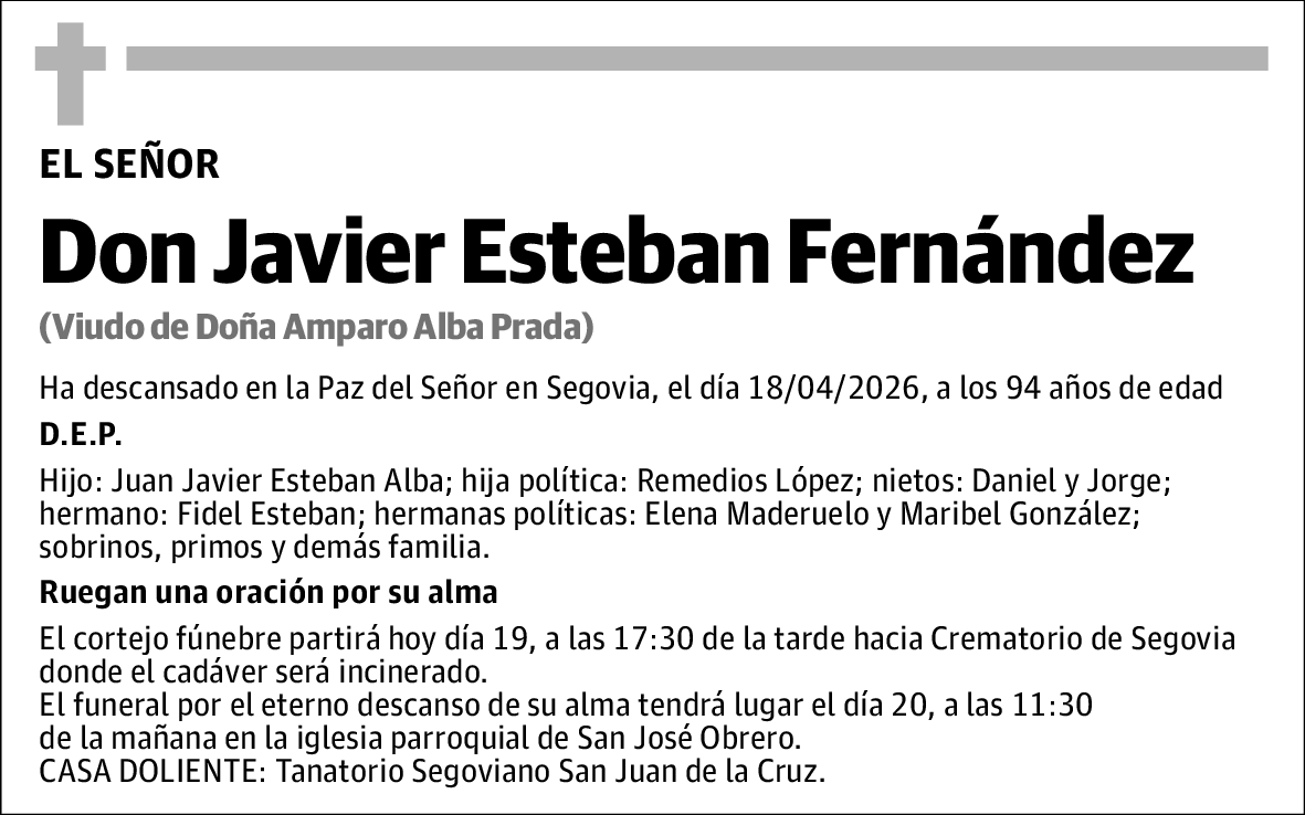 Javier Esteban Fernández