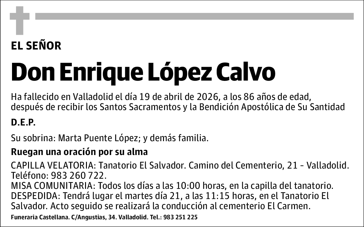 Enrique López Calvo