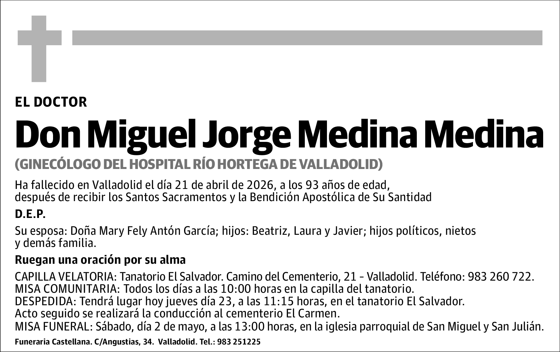 Miguel Jorge Medina Medina