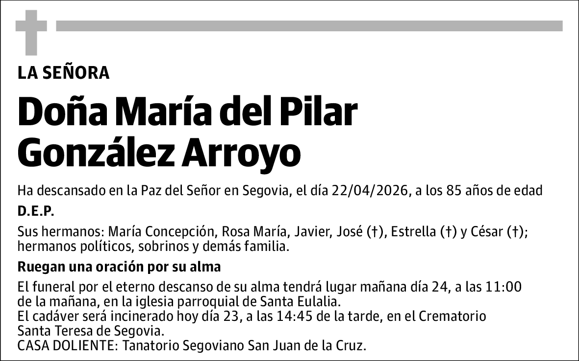 María del Pilar González Arroyo