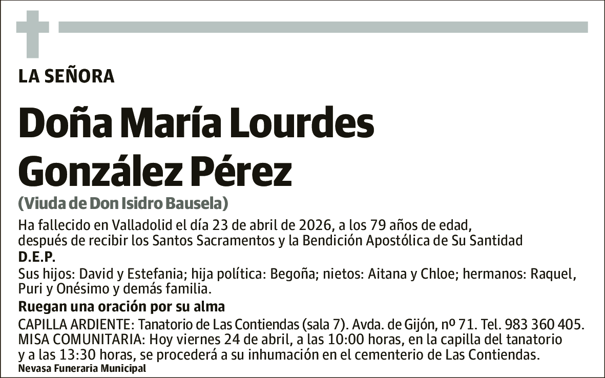 María Lourdes González Pérez