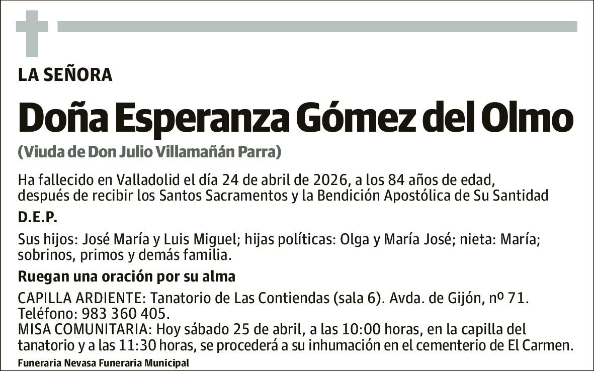 Esperanza Gómez del Olmo