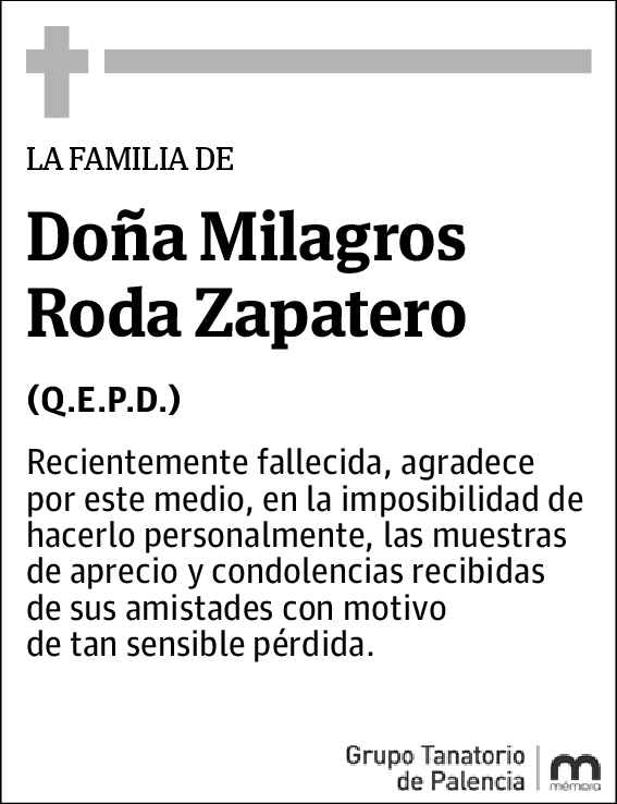 Milagros Roda Zapatero