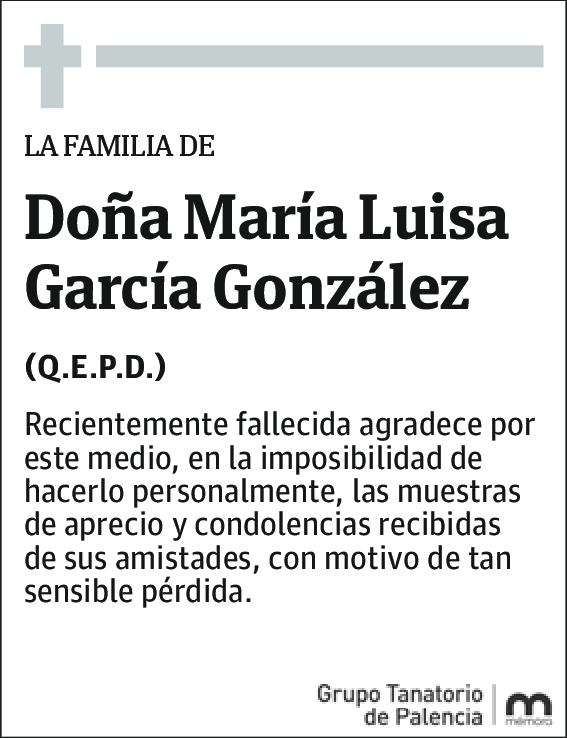 María Luisa García González
