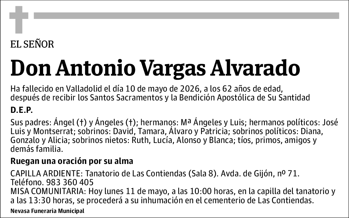 Antonio Vargas Alvarado