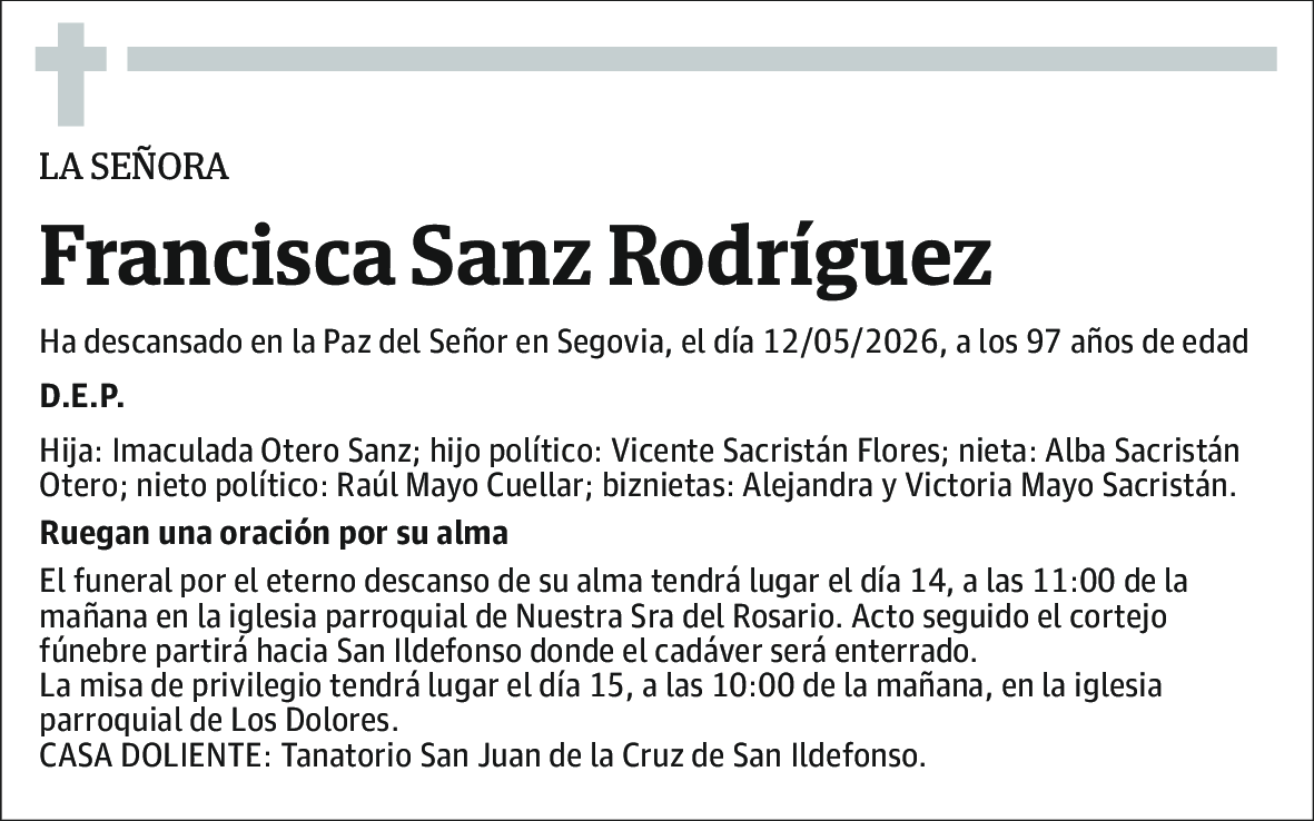 Francisca Sanz Rodríguez