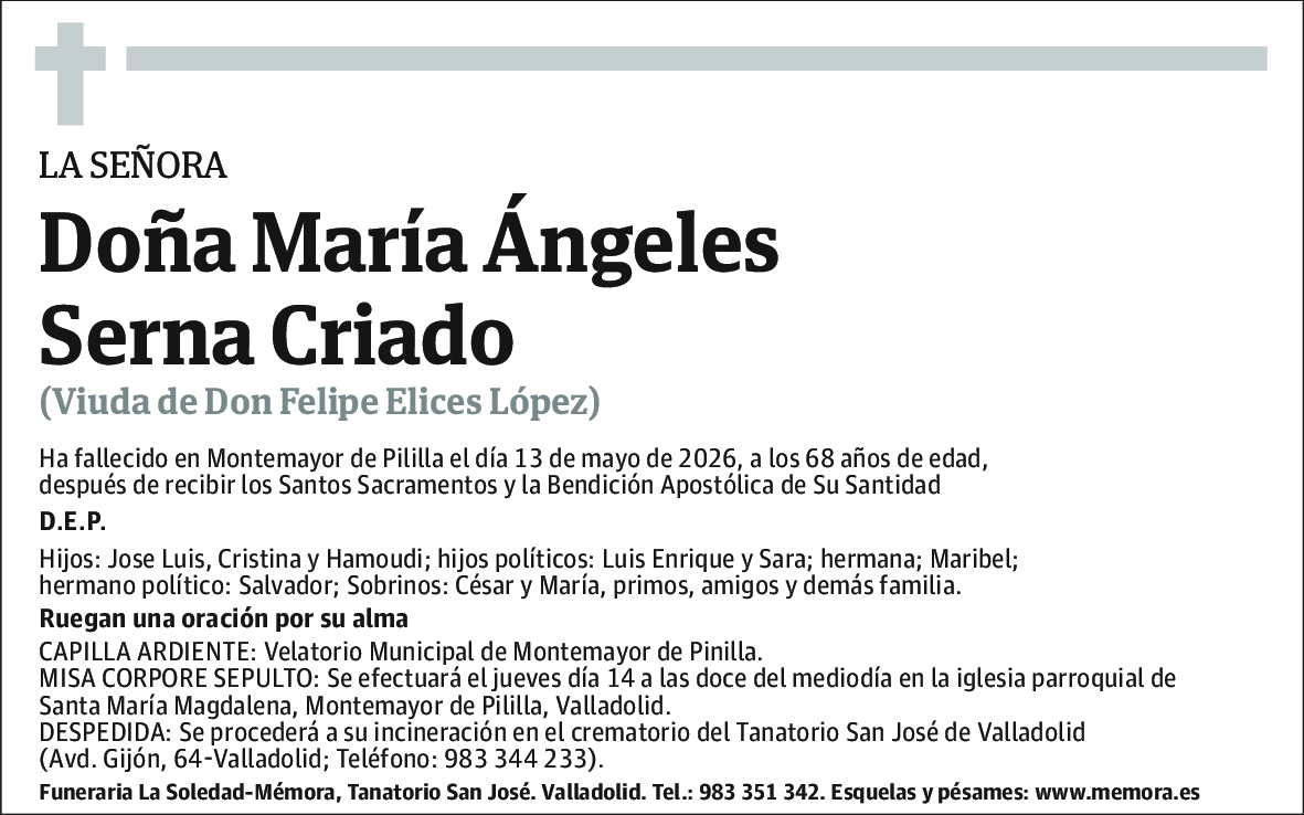 María Ángeles Serna Criado