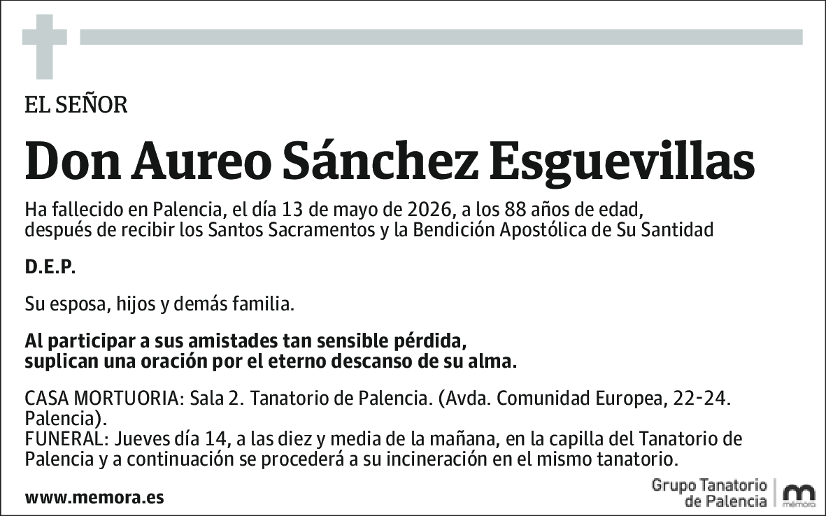 Aureo Sánchez Esguevillas