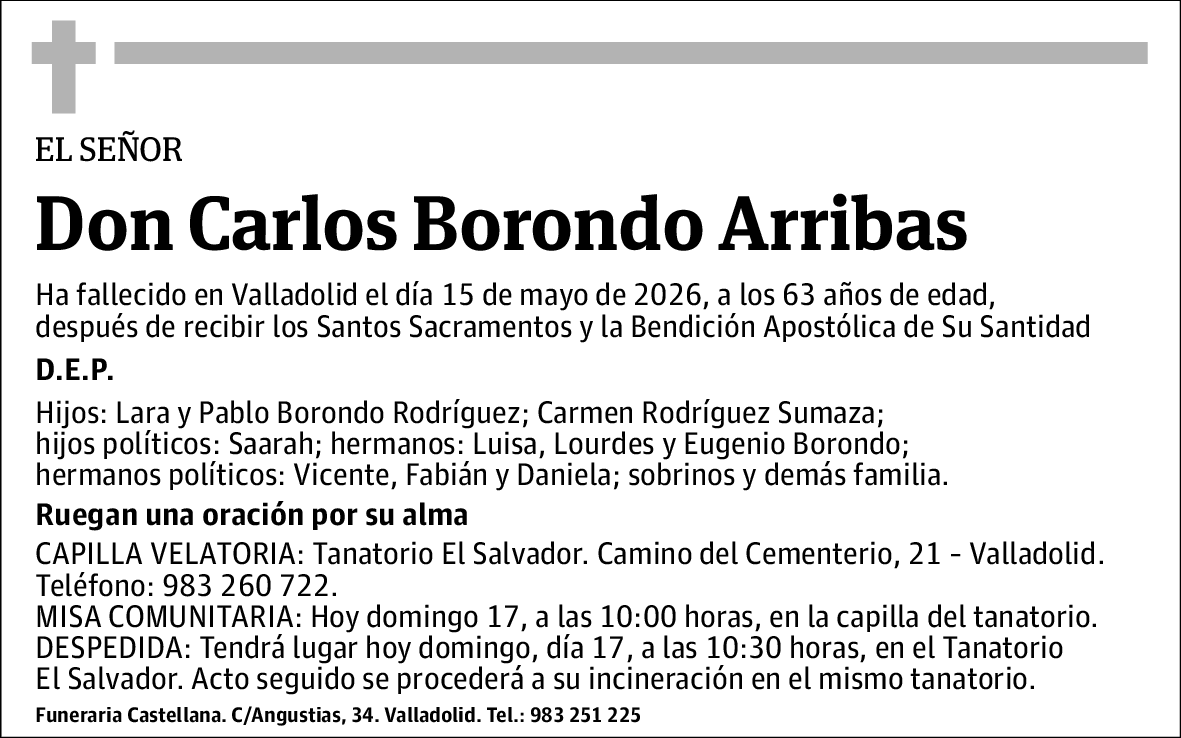 Carlos Borondo Arribas