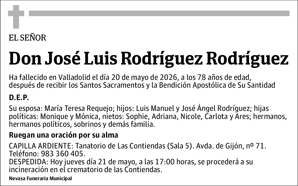 José Luis Rodríguez Rodríguez