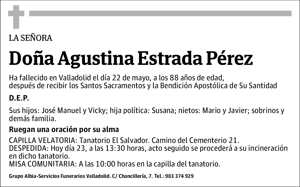 Agustina Estrada Pérez