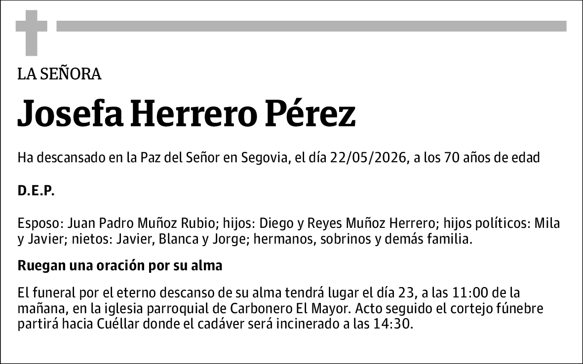 Josefa Herrero Pérez