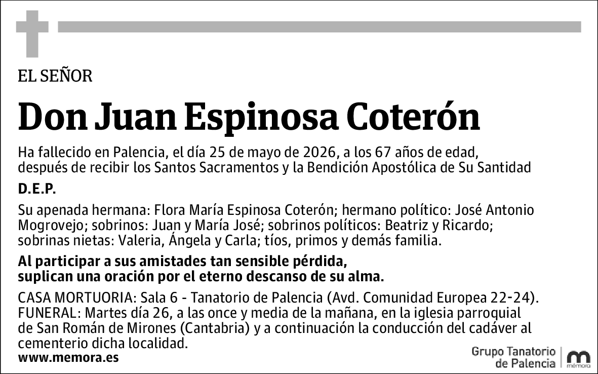 Juan Espinosa Coterón
