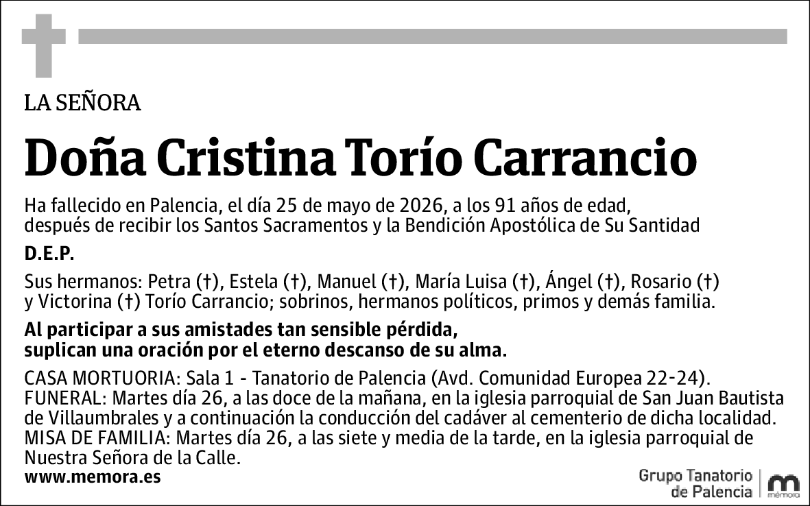 Cristina Torío Carrancio
