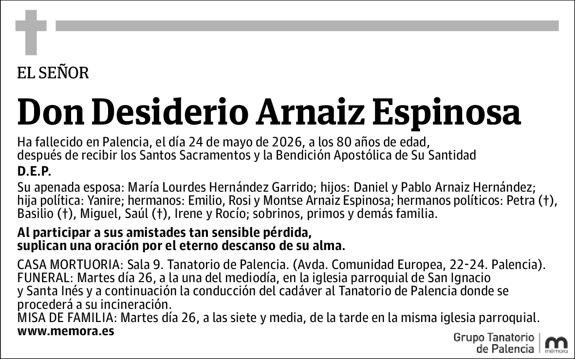Desiderio Arnaiz Espinosa