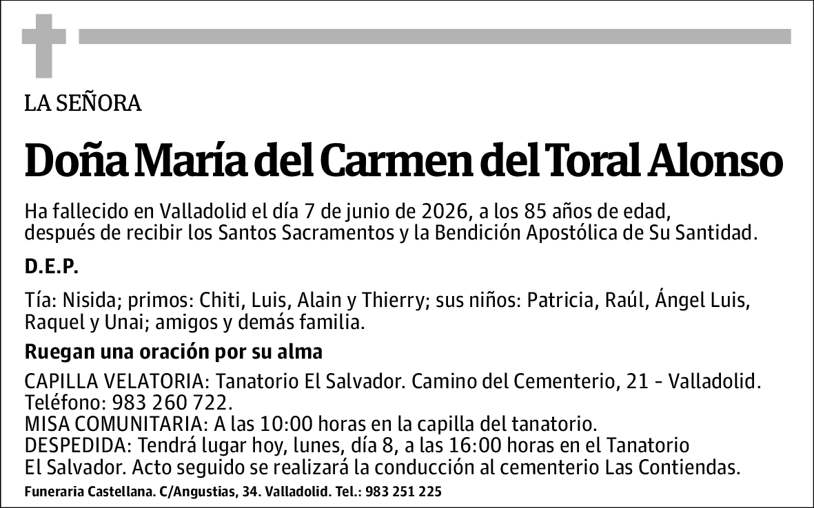 María del Carmen del Toral Alonso