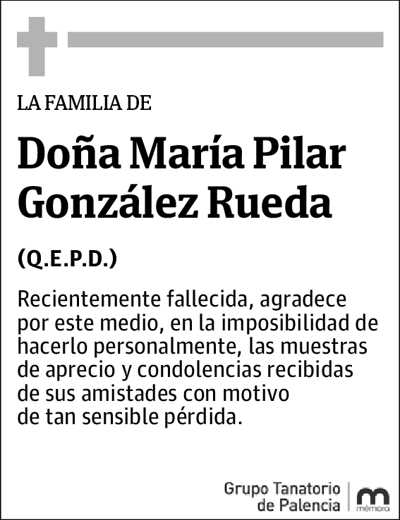 María Pilar González Rueda