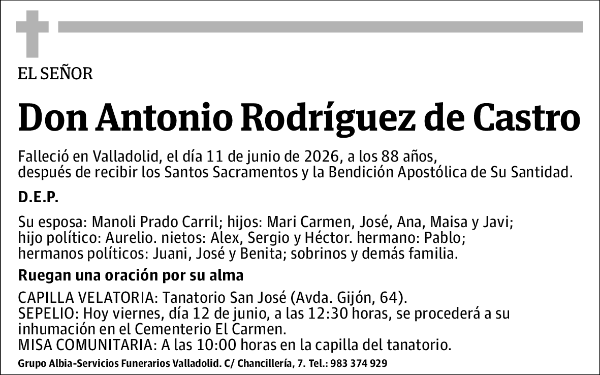 Antonio Rodríguez de Castro