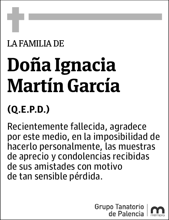 Ignacia Martín García