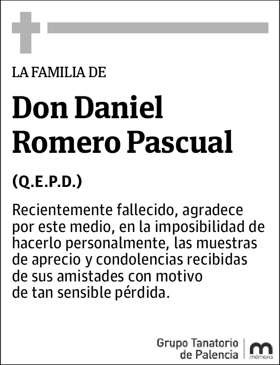 Daniel Romero Pascual
