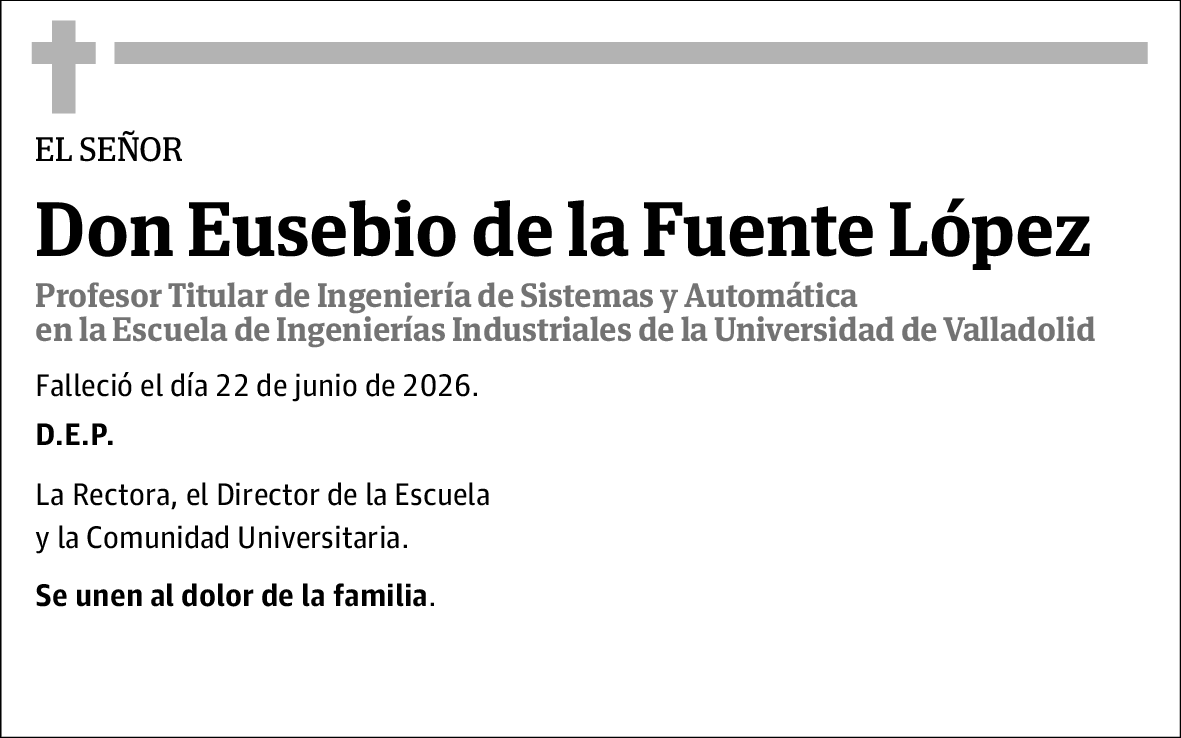 Eusebio de la Fuente López