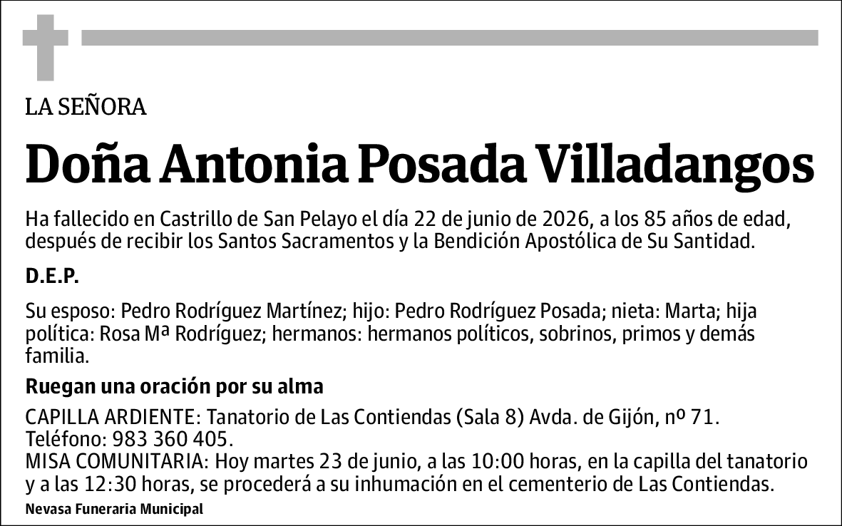 Antonia Posada Villadangos