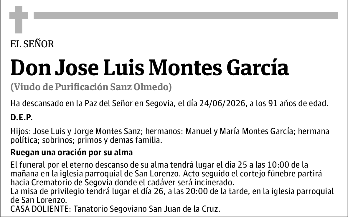 Jose Luis Montes Garcia