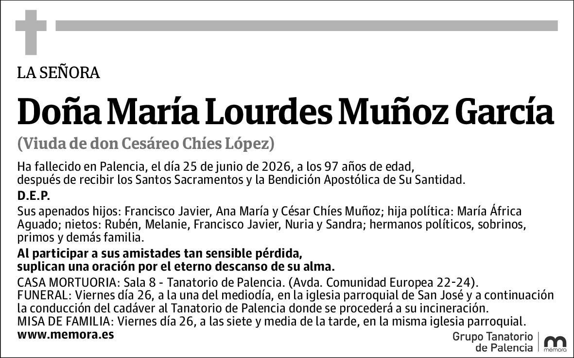 María Lourdes Muñoz García