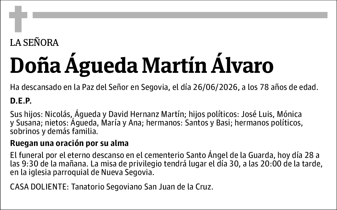 Agueda Martin Alvaro