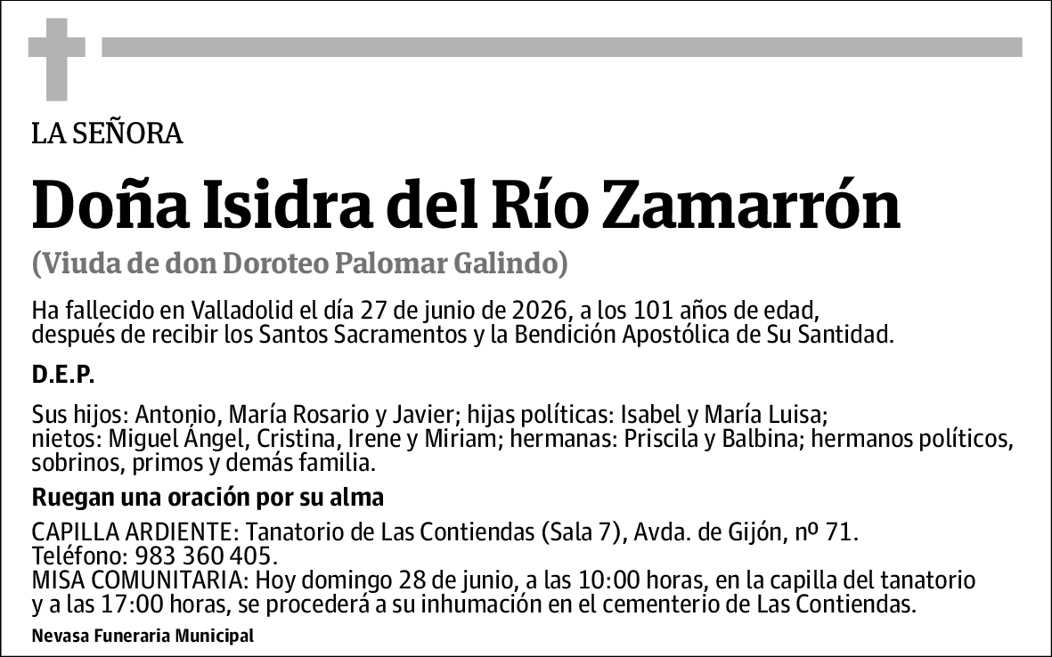 Isidra del Río Zamarrón