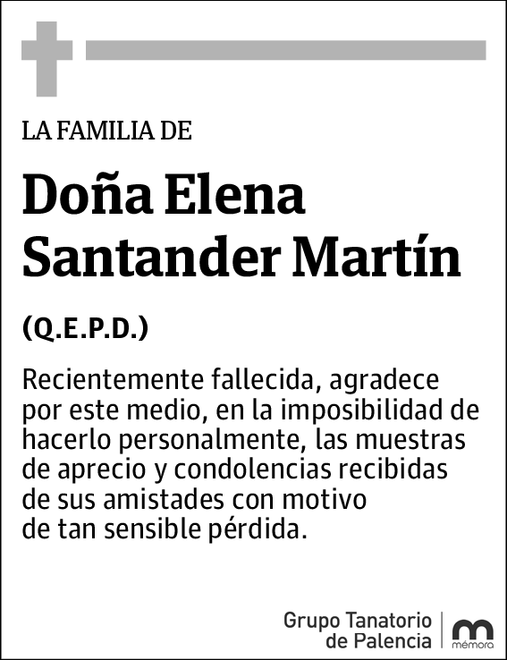 Elena Agrd. Santander Martín