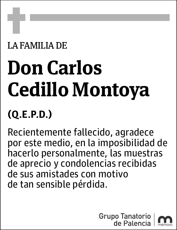 Carlos Agrd. Cedillo Montoya