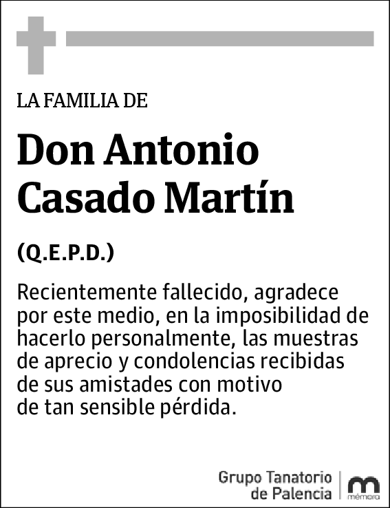 Antonio Casado Martín