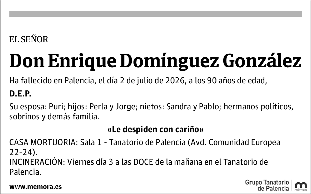 Enrique Domínguez González