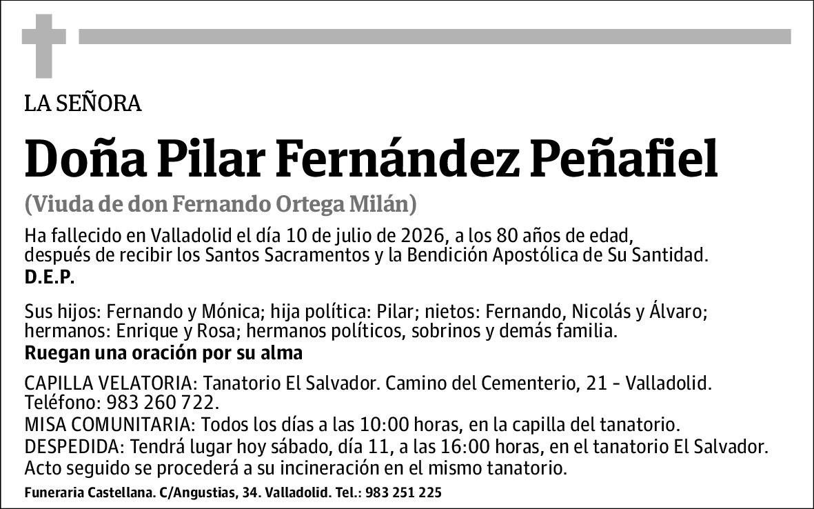 Pilar Fernandez Peñafiel