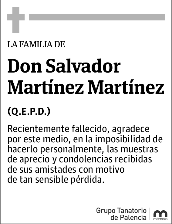 Salvador Martínez Martínez