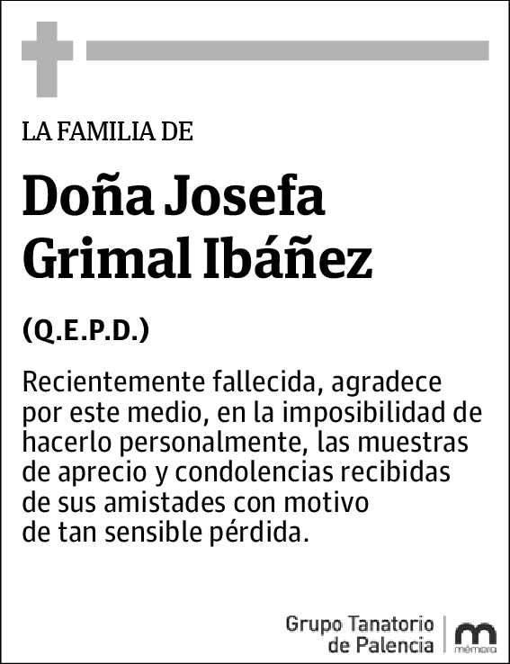 Josefa Grimal Ibáñez