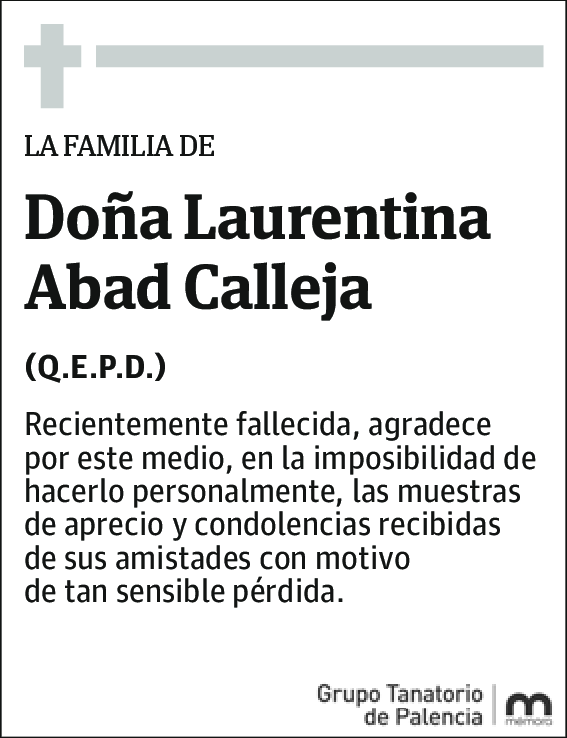 Laurentina Abad Calleja