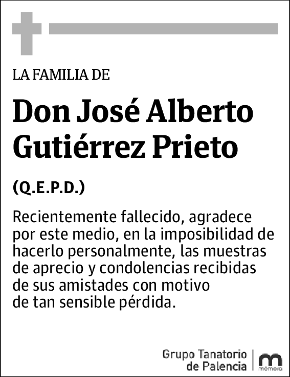 José Alberto Gutiérrez Prieto