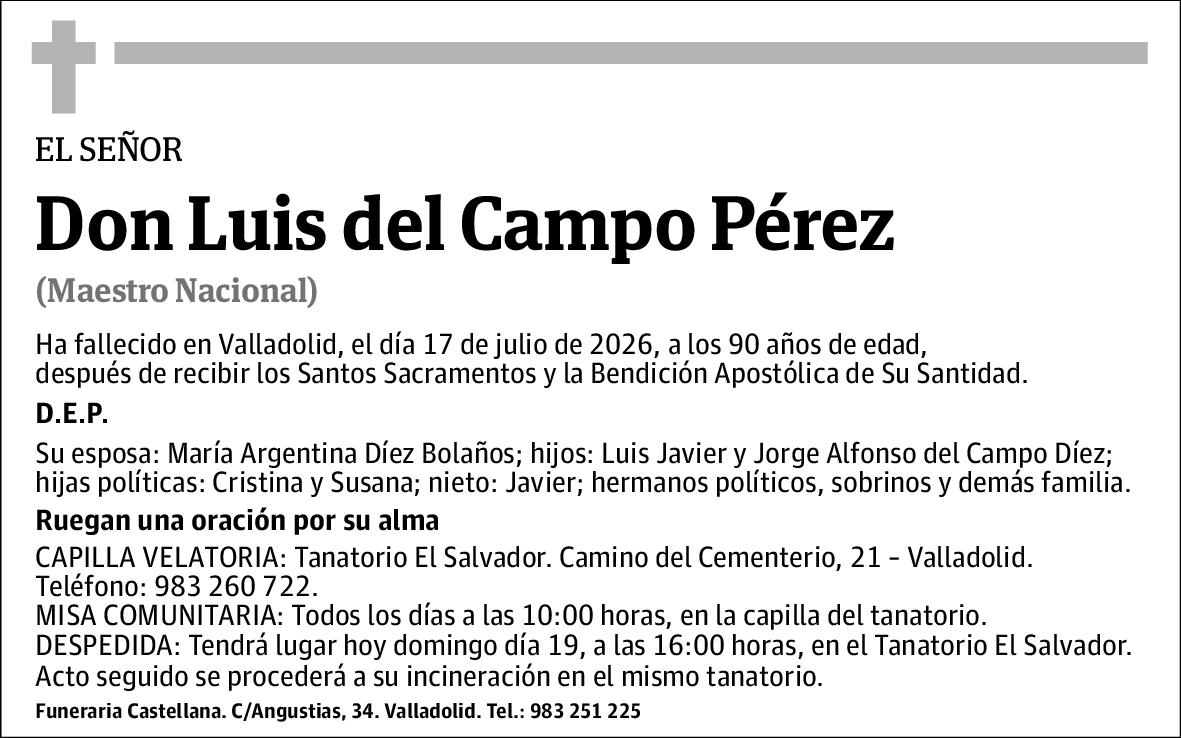Luis del Campo Pérez