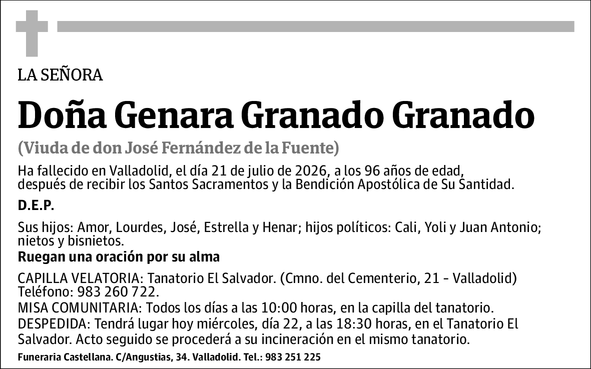 Genara Granado Granado