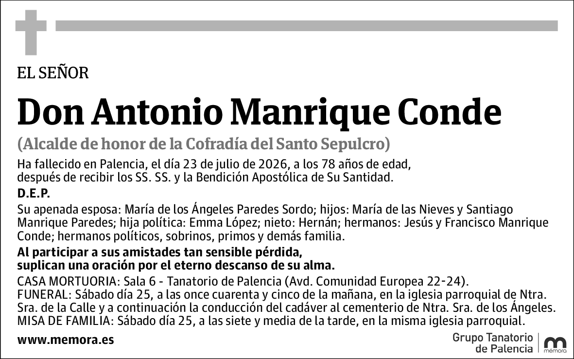 Antonio Manrique Conde
