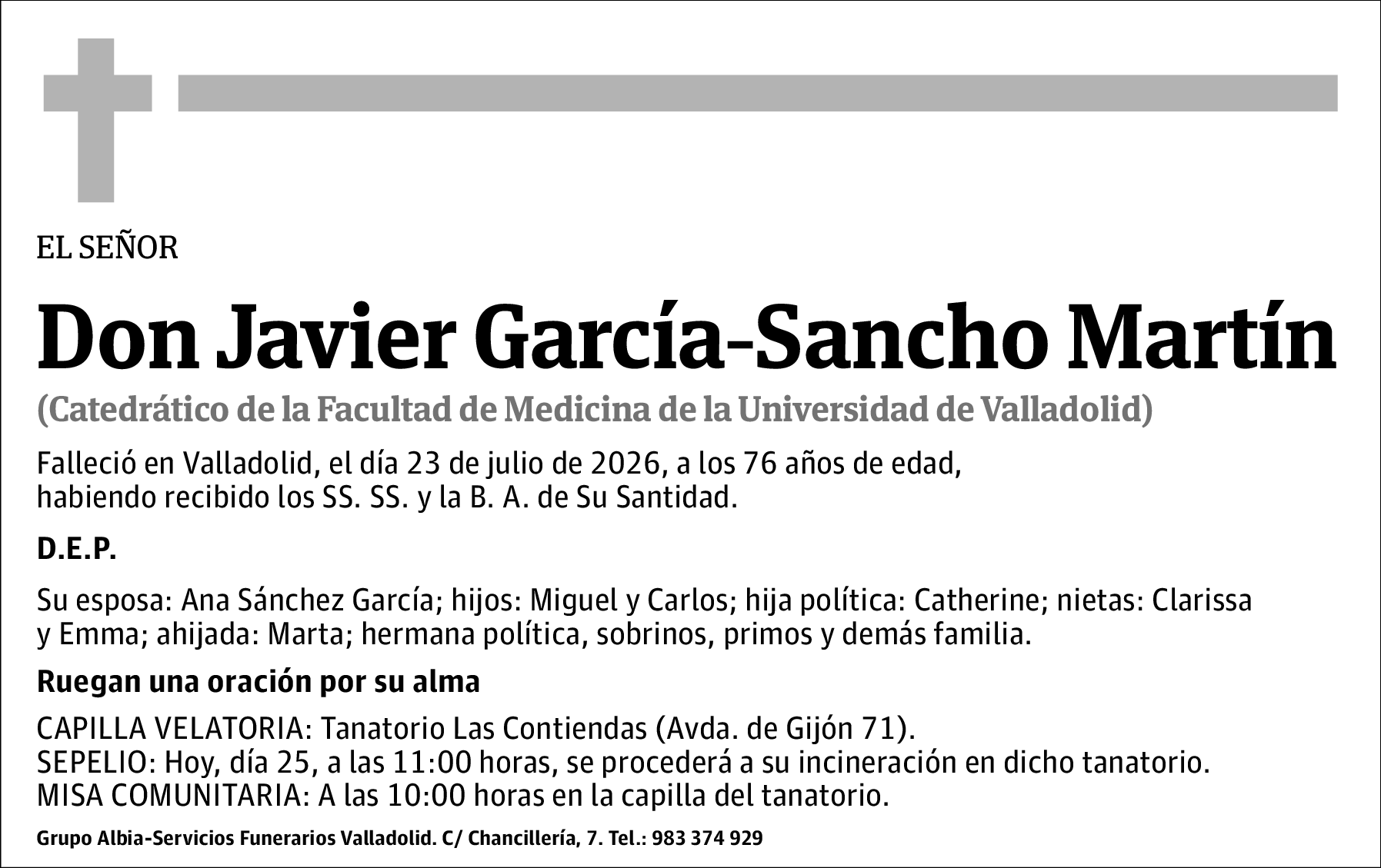 Javier García-sancho Martín