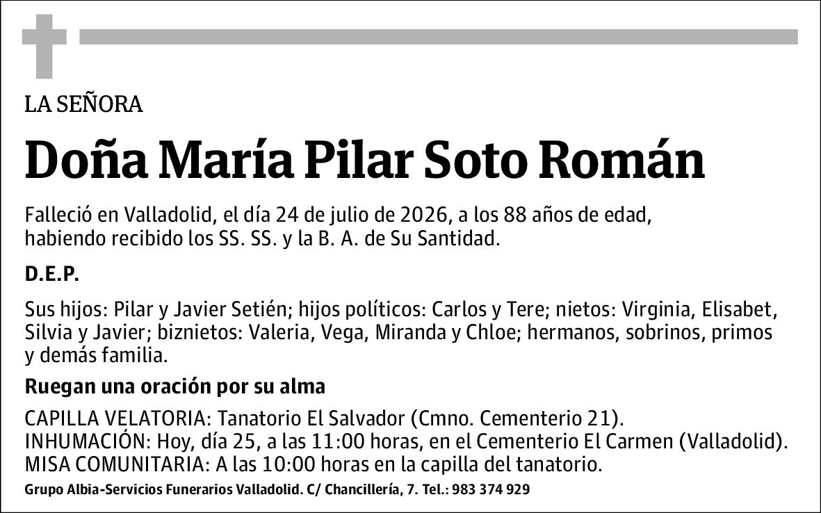 María Pilar Soto Román