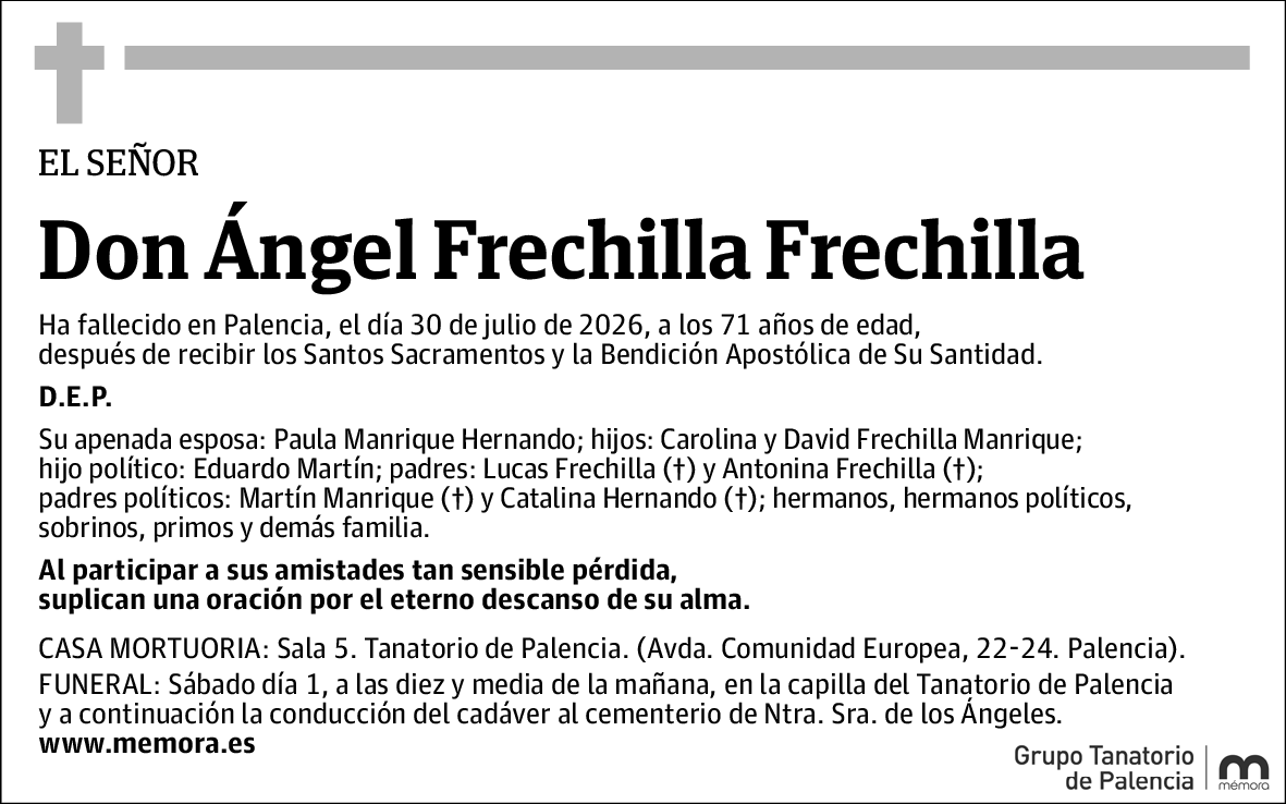 Ángel Frechilla Frechilla