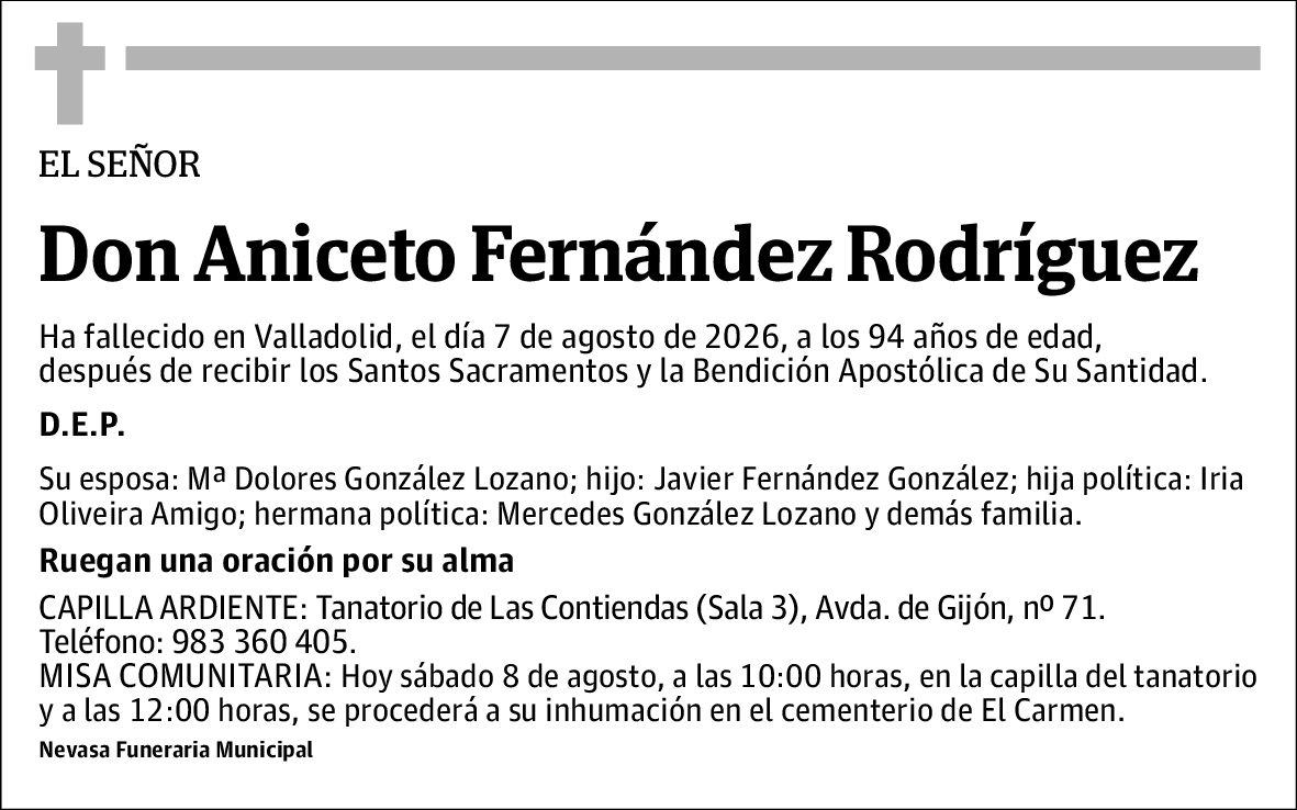 Aniceto Fernández Rodríguez