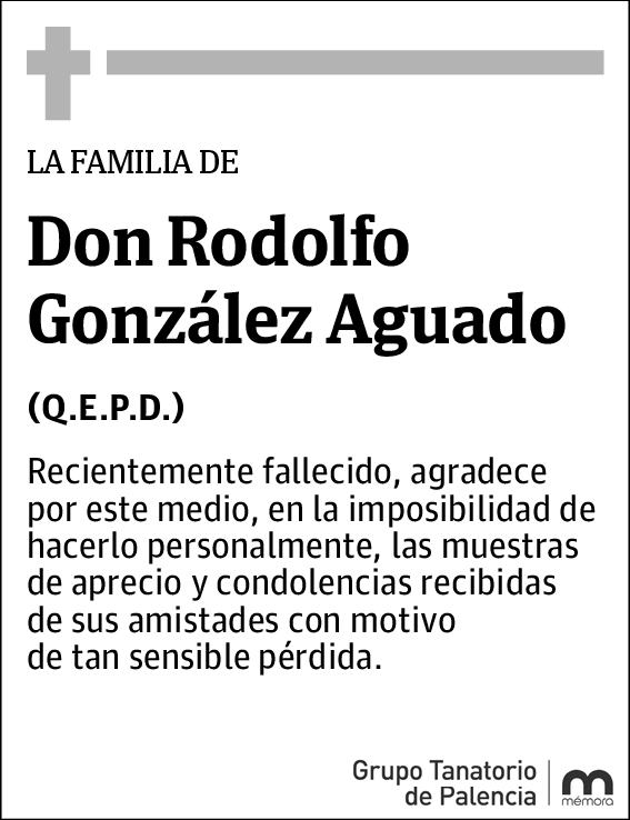 Rodolfo González Aguado