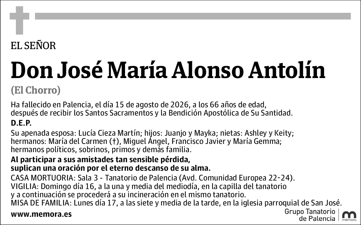 José María Alonso Antolín